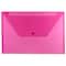 JAM Paper 9.75" x 14.5" Plastic Snap Closure Envelopes, 12ct.